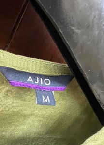 AJIO Green Casual Dress