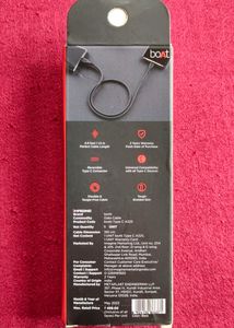 Boat Type C 3A Fast Charging Usb Cable