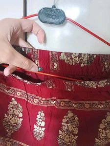 Dark Green &amp; Maroon Kurta Set