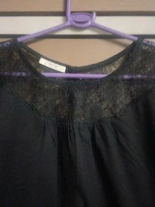 Elegant Black Lace Top