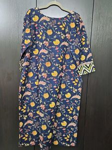 Floral Print Kurta