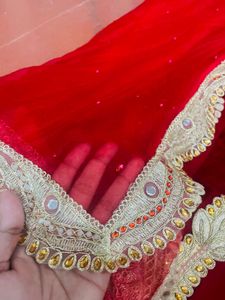 Velvet Lehenga Set