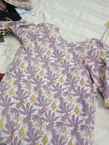 Floral Print Tunic Top