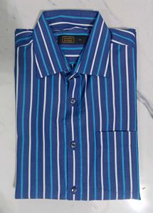 Striped Blue Shirt