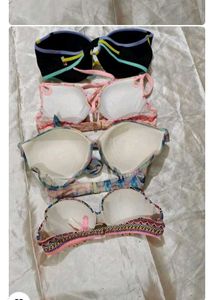 Lot of 4 Bikini Tops