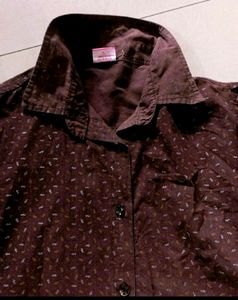 Brown Shirt For Girls