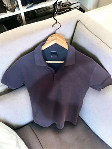 Unisex Polo Tshirt - Charcoal