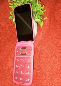 PRICE REDUCED...NOKIA FLIP 2660 4G Pink Color