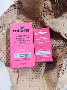 Mcaffeien Moisturizer Serum Combo