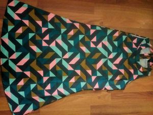 Geometric Print Dress