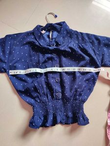 Cute Polka Dot Blouse