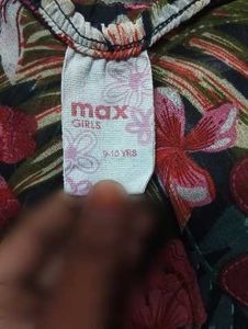 Floral Print Dress max midi