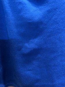 Blue Ribbed Tank Top