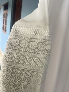 White Lace Women Kurta
