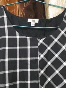 GAP Plaid Sleeveless Dress