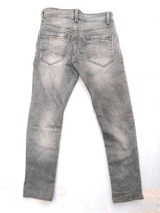 Gray Denim Jeans