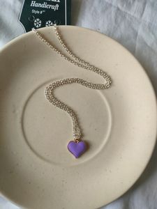 Cute Metallic Heart Charm