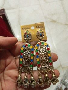 colourful earings