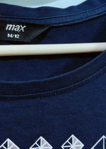 Navy Blue Graphic Tee