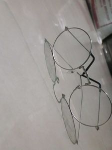Round Silver Glasses