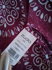 Pink Print Kurti