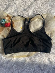 Black Sports Bra