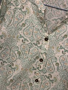 Blue Short Kurti