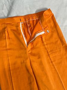 Orange Trouser Pant