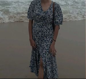 Floral Print Midi Dress
