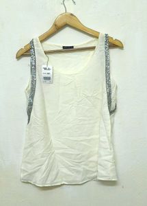 Trendy New Sequin Strap Tank
