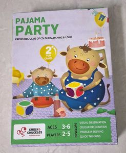 Chalk and Chuckles Pajama Party Game