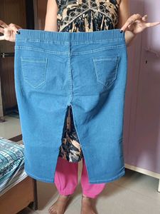 Blue Capri Pants