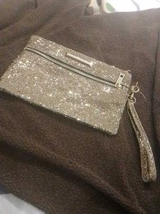 Sparkly Golden Wristlet