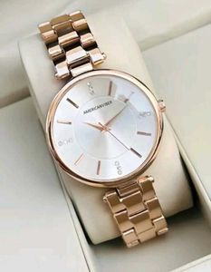 Rose Gold &#39;Americanviber&#39; Watch