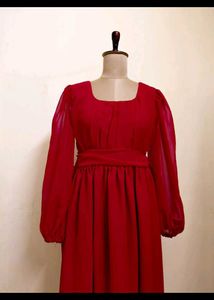 Red Maxi Dress