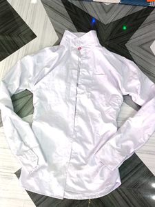 White Long Sleeve Button Down