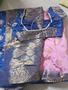 Ethnic Saree & Blouse