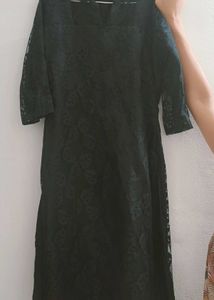 Elegant Black Kurta