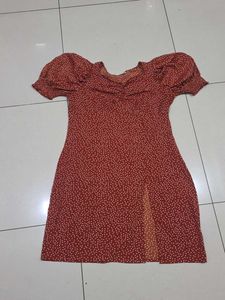 Polka Dot Mini Dress