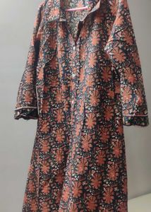 Floral Print Kurta Set