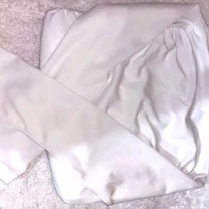 White Off Shoulder Top