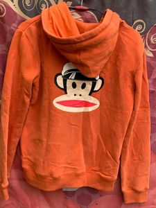 Paul frank Orange Zip-Up Hoodie