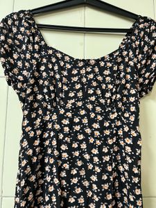 Floral Print Midi Dress