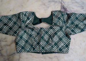 Elegant Green Blouse