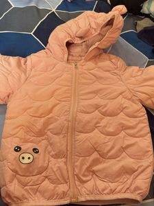 Cute Pink Piggy Winter Coat