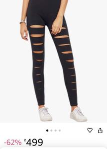 Women’s Black Cut Out Legging