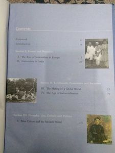 Class X History Textbook - India &amp; the World