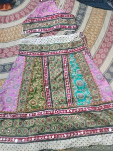 Embroidered Lehenga Choli Set