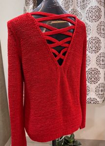 oversized woolen top size M by only