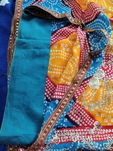 Bandhej Saree